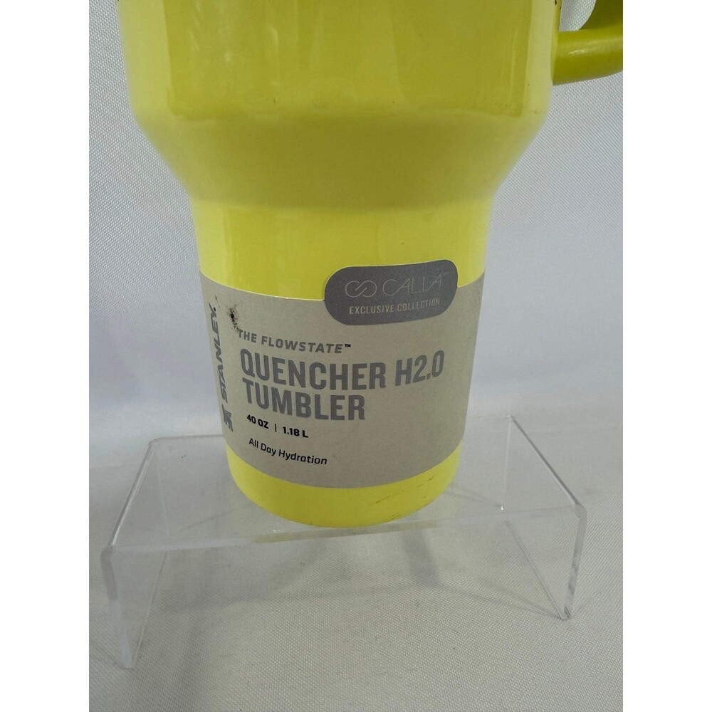 Stanley x Calia Exclusive Quencher H2.0 Tumbler 40oz “pale green” NEW - Picture 3 of 8